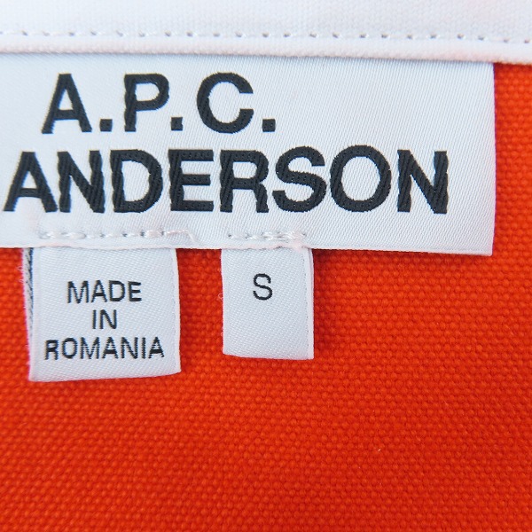 実際に弊社で買取させて頂いたA.P.C.×JW ANDERSON/アーペーセー×ジェイダブリューアンダーソン モンゴメリー ジャケット/ダッフルコート/COGTU-M01509/Sの画像 3枚目