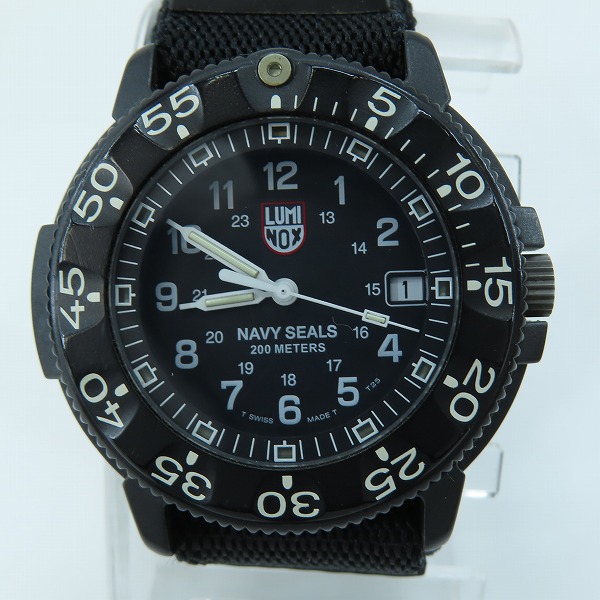 実際に弊社で買取させて頂いたLUMINOX/ルミノックス NAVY SEAL 3000 SERIES コンパス付き Ref.3001【動作未確認】