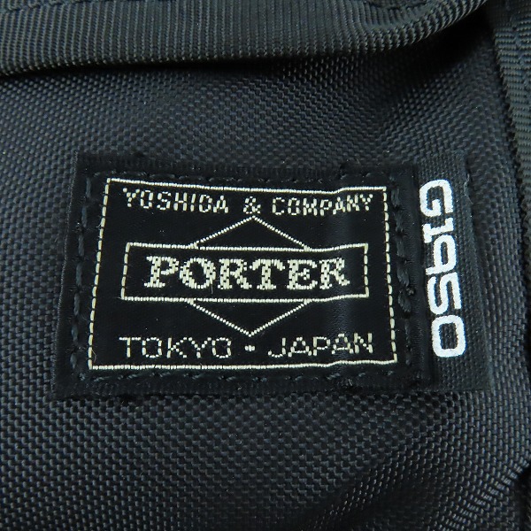 実際に弊社で買取させて頂いたPORTER/ポーター G1950 ショルダーバッグ ブラックの画像 4枚目
