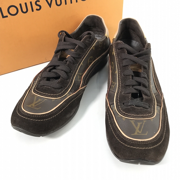 実際に弊社で買取させて頂いた【ジャンク】LOUIS VUITTON/ルイヴィトン モノグラム  ローカットスニーカー GO0066/9