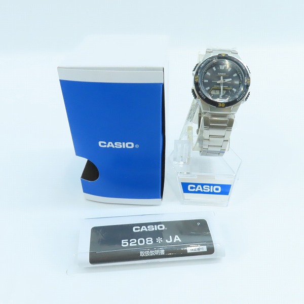 実際に弊社で買取させて頂いた【未使用】CASIO/カシオ CASIO SOLAR POWER SYSTEM/タフソーラー 腕時計 AQ-S800WD-1EJFの画像 7枚目
