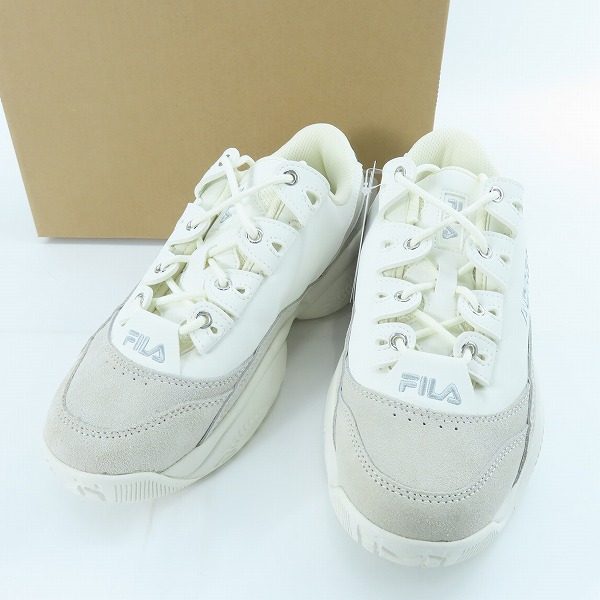 実際に弊社で買取させて頂いた【未使用】FILA/フィラ PROVENANCE X ADRER/プロヴィナンス×アドラー 別注限定 厚底スニーカー UFW24049 103/26.0