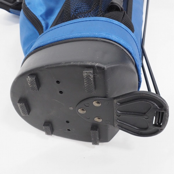 実際に弊社で買取させて頂いたHONMA/ホンマ CB-3316 7インチ 4分割 スタンド式キャディバッグ ブルーの画像 6枚目