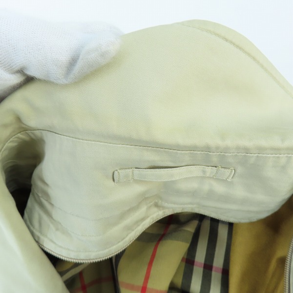 実際に弊社で買取させて頂いたBURBERRYS PRORSUM/バーバリーズプローサム トレンチコート 日本製 /BBB55-940-01の画像 7枚目