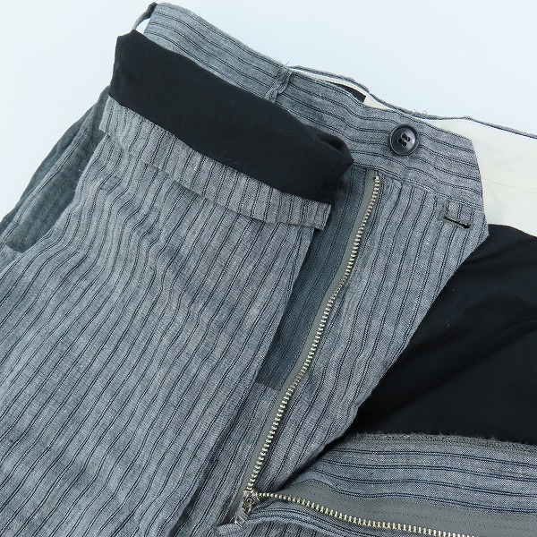 実際に弊社で買取させて頂いたCABANE de ZUCCA/カバンド ズッカ  リネンパンツ CZ62FF540/Sの画像 4枚目
