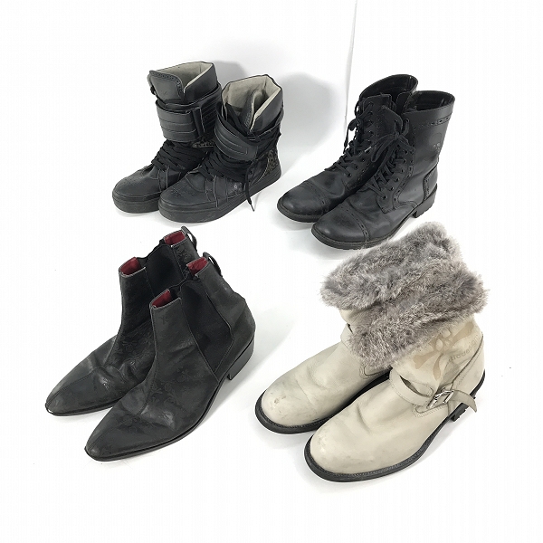 実際に弊社で買取させて頂いた【おまとめ】Roen×semantic design/ロエン×セマンティックデザイン ブーツの画像 3枚目