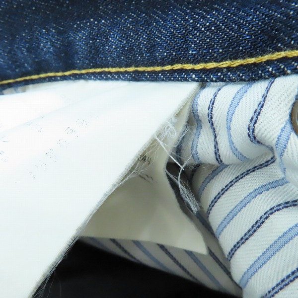 実際に弊社で買取させて頂いた【難有り】JUNYA WATANABE COMME des GARCONS MAN/ジュンヤワタナベ コムデギャルソンマン パッチワーク 切替デニムパンツ Sの画像 8枚目