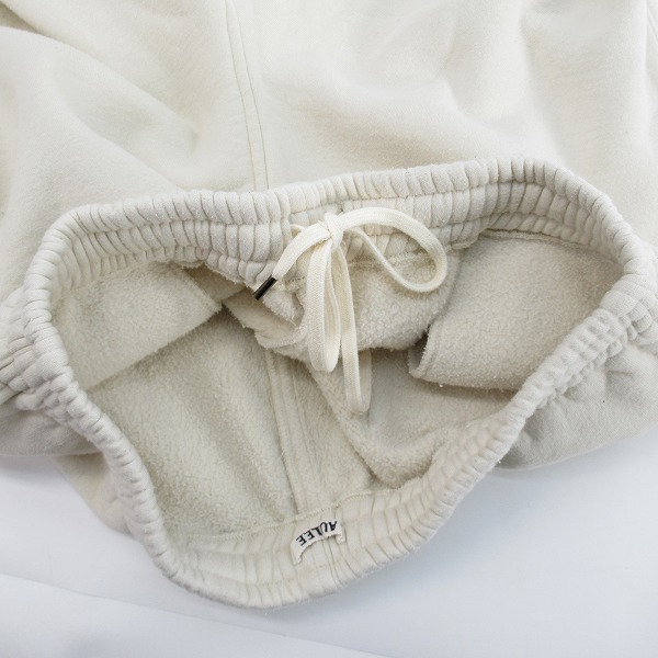 実際に弊社で買取させて頂いたAURALEE/オーラリー 23AW SMOOTH SOFT SWEAT PANTS/スムース ソフトスウェットパンツ A23AP03TU/4の画像 5枚目