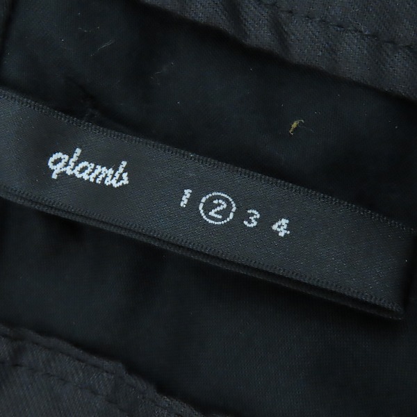 実際に弊社で買取させて頂いたglamb/グラム 裾ジップ ストレッチ コットンパンツ /2の画像 2枚目