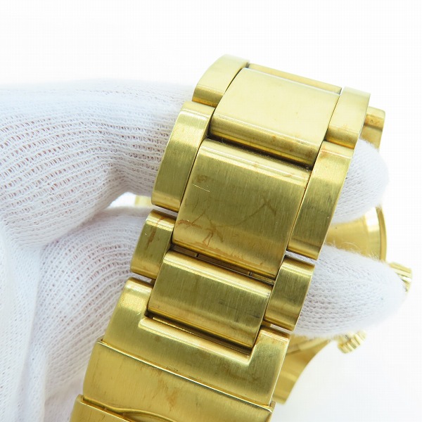 実際に弊社で買取させて頂いた【動作未確認】NIXON/ニクソン THE 51-30 CHRONO/クロノグラフ ウォッチ ゴールドの画像 5枚目