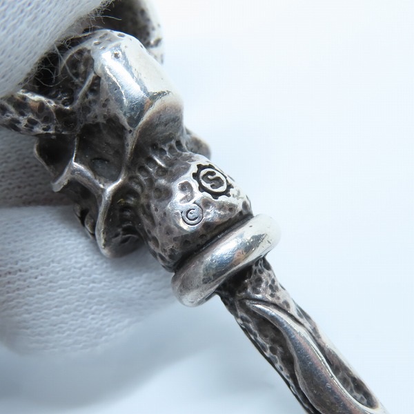 実際に弊社で買取させて頂いたSTARLINGEAR/スターリンギア フレーミングスケルトンキーペンダントの画像 5枚目