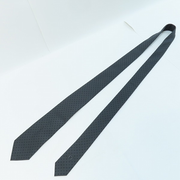 実際に弊社で買取させて頂いたLOUIS VUITTON/ルイヴィトン モノグラム総柄 ネクタイ M75989の画像 6枚目