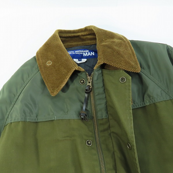 実際に弊社で買取させて頂いたJUNYA WATANABE MAN/ジュンヤワタナベマン AD2019 ma-1 ジャケット WD-J007/Sの画像 3枚目