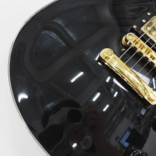 実際に弊社で買取させて頂いた★Blitz By Aria Pro Ⅱ/ブリッツ レスポール カスタムType セットネック エレキギター ソフトケース付の画像 5枚目