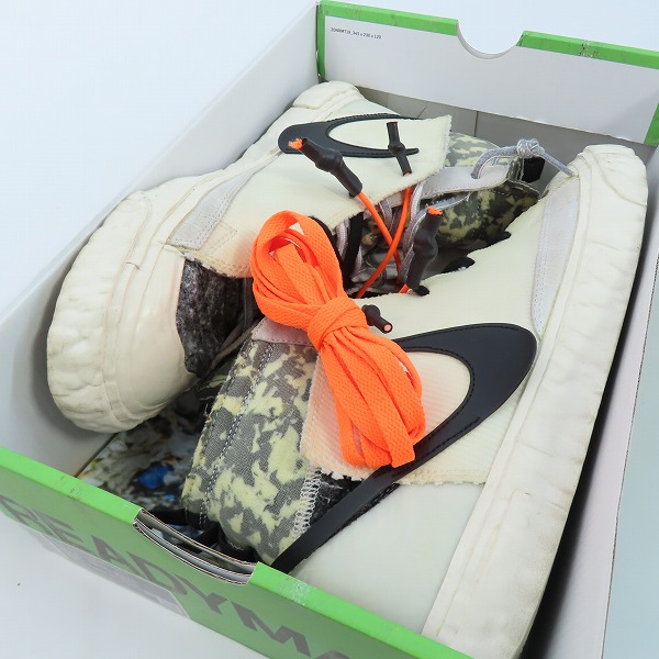 実際に弊社で買取させて頂いたNIKE×READY MADE/ナイキ×レディメイド BLAZER MID/ブレーザーミッド CZ3589-100/28.5の画像 8枚目