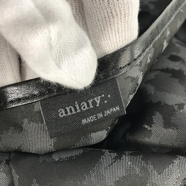 実際に弊社で買取させて頂いたaniary/アニアリ レザー リュックサック/バックパックの画像 4枚目
