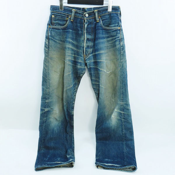 実際に弊社で買取させて頂いたEVIS/エヴィス/エビス No 2/LOT 2001 カモメプリント デニムパンツ/ジーンズ/31×35