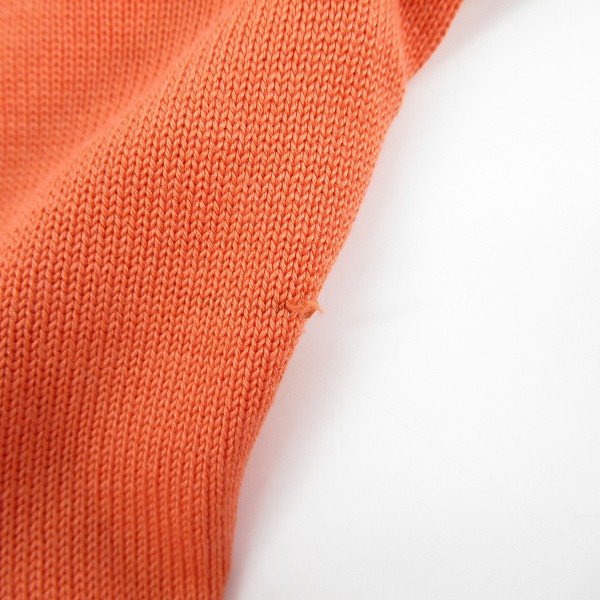 実際に弊社で買取させて頂いたBrooks brothers/ブルックスブラザーズ 長袖 ポロシャツ オレンジ/Mの画像 6枚目