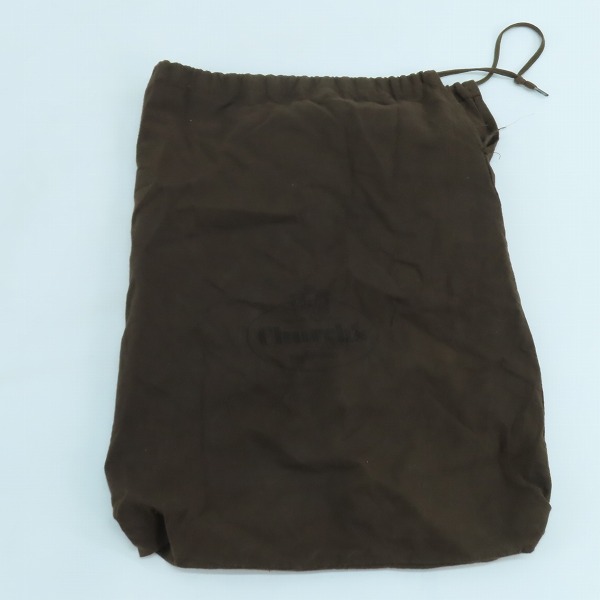 実際に弊社で買取させて頂いたChurch's/チャーチ DURHAM/ダラム チャッカブーツ 7370/41の画像 9枚目