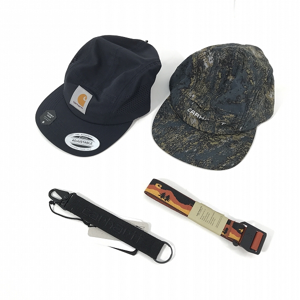 実際に弊社で買取させて頂いた【おまとめ4点/未使用】Carhartt/カーハート キャップ/キーホルダー