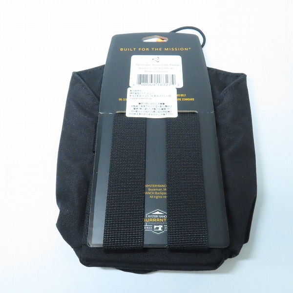実際に弊社で買取させて頂いた【未使用】MYSTERY RANCH/ミステリーランチ REMOVABLE WATER BOTTLE POCKET/リムーバブル ウォーター ポケットの画像 1枚目