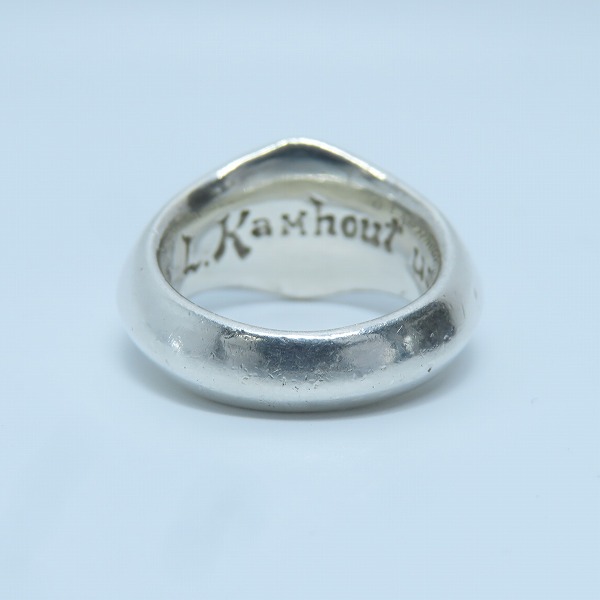実際に弊社で買取させて頂いたLEONARD KAMHOUT/レナードカムホート LONE ONES/ロンワンズ SILK/シルク リング 17.5号の画像 3枚目