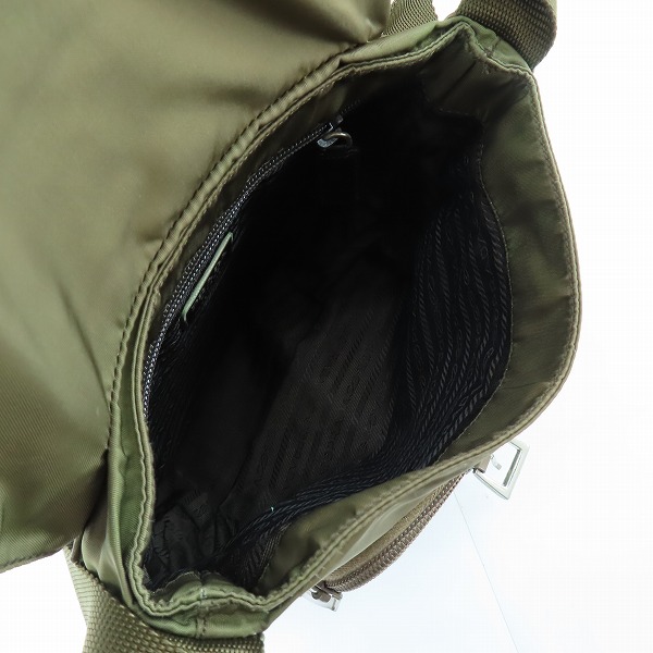 実際に弊社で買取させて頂いたPRADA/プラダ ロゴプレート ナイロン ショルダーバッグ の画像 5枚目