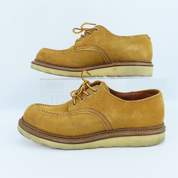 実際に弊社で買取させて頂いたRED WING/レッドウィング  スウェード オックスフォード ブーツ 8105/7Dの画像 3枚目