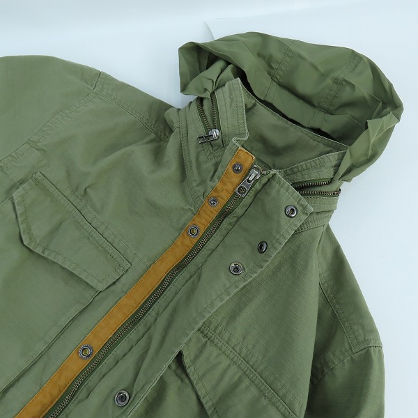実際に弊社で買取させて頂いたTimberland/ティンバーランド ミリタリージャケット/XLの画像 4枚目