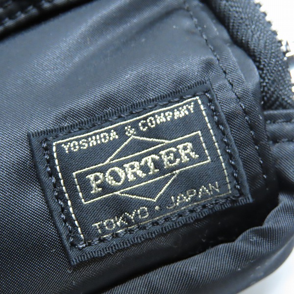 実際に弊社で買取させて頂いた(1)PORTER/ポーター TANKER/タンカー ポーチ ブラックの画像 5枚目