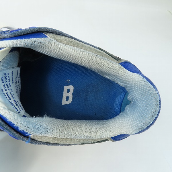 実際に弊社で買取させて頂いたA BATHING APE/アベイジングエイプ BAPE STA ローカットスニーカー OZX SH M191010/26の画像 4枚目