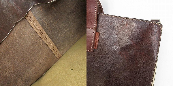 実際に弊社で買取させて頂いたFRANKDANIEL/フランクダニエル レザー ビジネスバッグの画像 9枚目