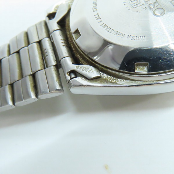 実際に弊社で買取させて頂いたORIENT/オリエント スリースター 自動巻き 腕時計 EM6Q-C0の画像 6枚目