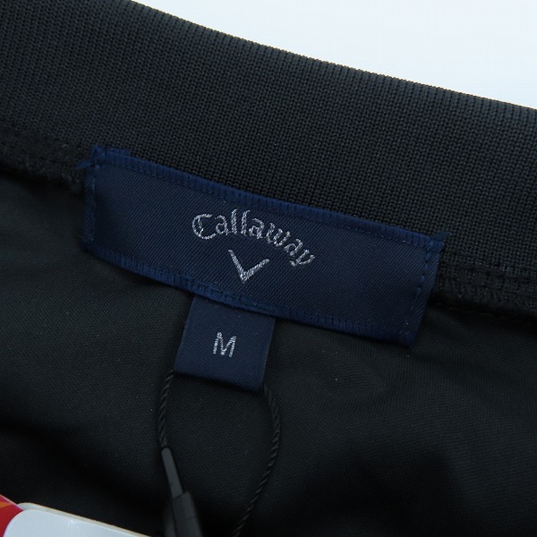 実際に弊社で買取させて頂いたCallaway/キャロウェイ ゴルフウェア 中綿プルオーバージャケット ブラック C21216103/Mの画像 2枚目