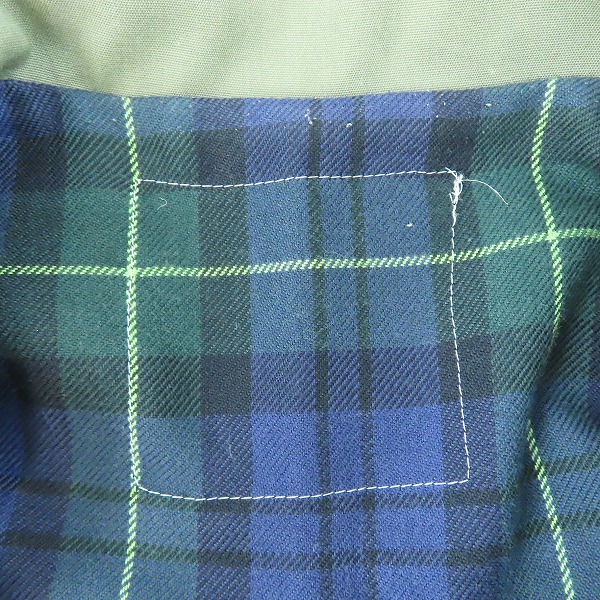 実際に弊社で買取させて頂いたWTAPS/ダブルタップス Field Jacket 裏地チェック 胸刺繍フィールドジャケット TSDT-MIL21の画像 3枚目