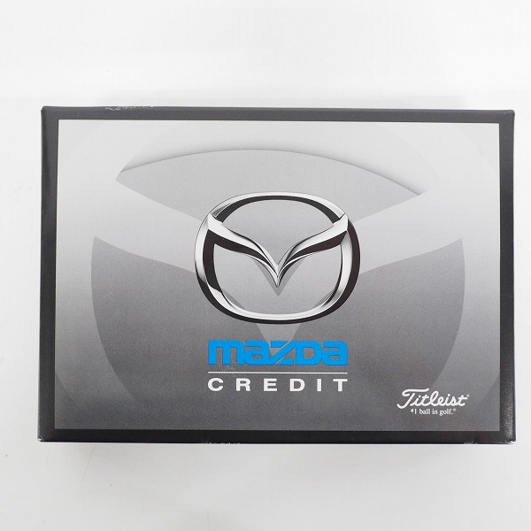 実際に弊社で買取させて頂いた【未使用/オウンネーム】Titleist/タイトリスト MAZDA/マツダ PRO V1 392 ゴルフボール ホワイト 1ダースの画像 2枚目