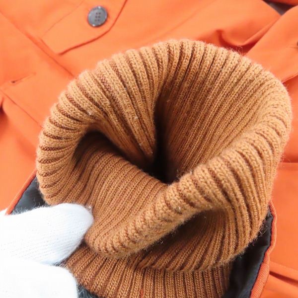 実際に弊社で買取させて頂いたAKM/エーケーエム 16AW MEMORY DOUBLE CLOTH B-9 DOWN ダウンジャケット/Mの画像 6枚目