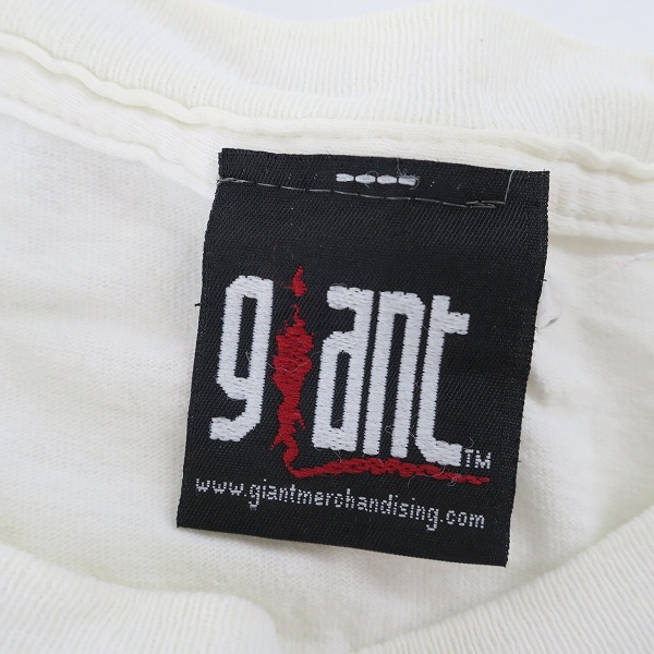 実際に弊社で買取させて頂いたRage against the machine/レイジ アゲインスト ザ マシーン GIANT/ジャイアント バンドTシャツ/バンT/Mの画像 2枚目