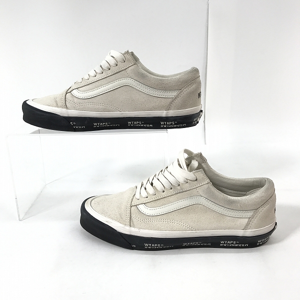 実際に弊社で買取させて頂いたVANS×WTAPS/バンズ×ダブルタップス OG OLD SKOOL LX ローカット スニーカー/シューズ VN0A4P3X20F1/27.5の画像 3枚目