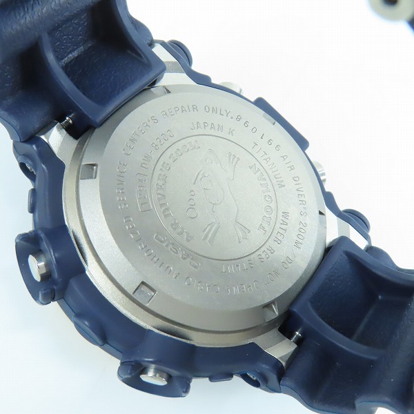 実際に弊社で買取させて頂いた G-SHOCK/G-ショック FROGMAN/フロッグマン DW-8200NK-2JR【動作未確認】の画像 3枚目