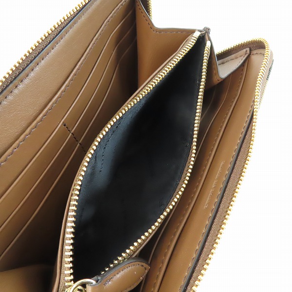 実際に弊社で買取させて頂いたBURBERRY/バーバリー ハウスチェック ラウンド ファスナー 長財布/ロングウォレット 3975338の画像 3枚目