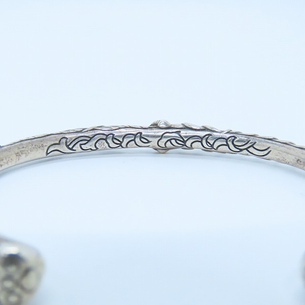 実際に弊社で買取させて頂いた【ギャラ付き】Bloody Mary/ブラッディマリー odyssey/オデッセイ コレクション Halka Bangle/バングル ブルーダイヤ/Mの画像 5枚目