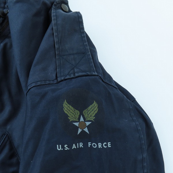 実際に弊社で買取させて頂いたBUZZ RICKSON'S/バズリクソンズ AERO MEDICAL LABORATORY/MA-1 フライト/ボンバージャケット BR10628/BR10629/BR10630/40の画像 2枚目