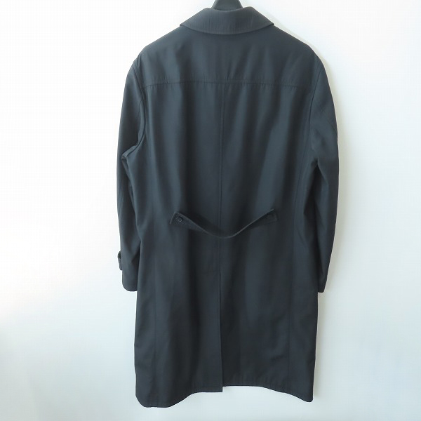 実際に弊社で買取させて頂いたBURBERRY/バーバリー ブラックレーベル ステンカラーコート BMA04-702-09/Mの画像 1枚目