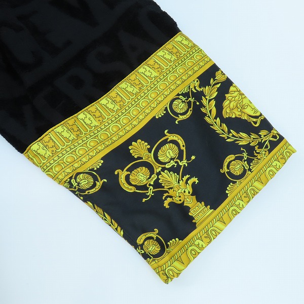 実際に弊社で買取させて頂いた【未使用】VERSACE/ヴェルサーチ バスローブ/ラウンジウェア ZACJ00008-ZCOSP052/Sの画像 7枚目