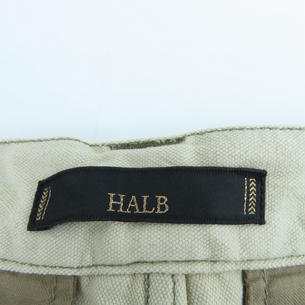 実際に弊社で買取させて頂いたHALB/ハルプ カーゴ パンツ 5227316-1/Lの画像 3枚目
