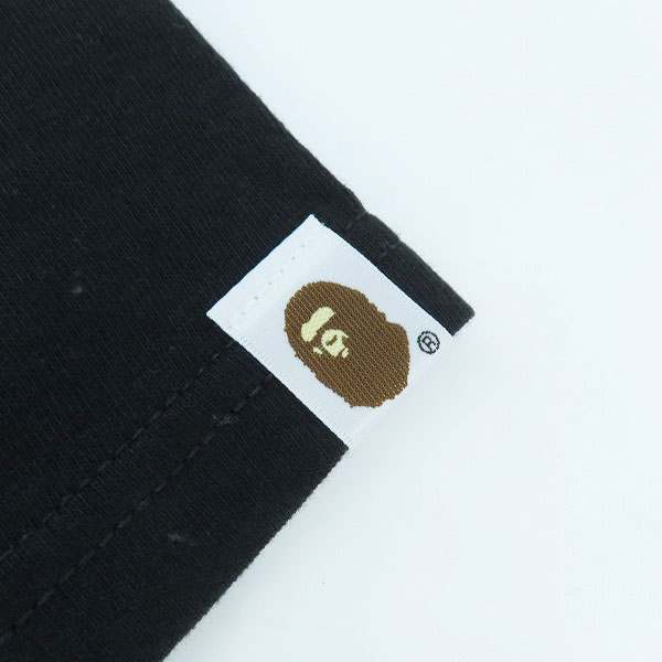 実際に弊社で買取させて頂いた【未使用】STUSSY×A BATHING APE/ステューシー×アベイシングエイプ 30周年記念 ORIGINAL CAMO TEE ロゴ Tシャツ L の画像 4枚目