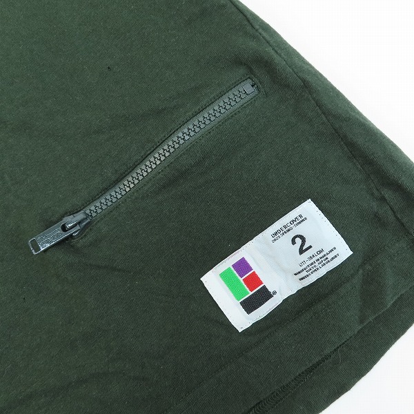 実際に弊社で買取させて頂いたUNDERCOVER/アンダーカバー 23SS ラフィー天竺 REBELGODS PATCH Tシャツ UC1C4809/2の画像 3枚目