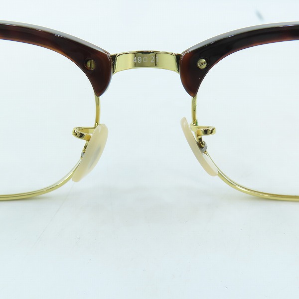 実際に弊社で買取させて頂いたRay-Ban/レイバン CLUBMASTER/クラブマスター 眼鏡/メガネフレーム アイウェア RB5154 2372の画像 3枚目
