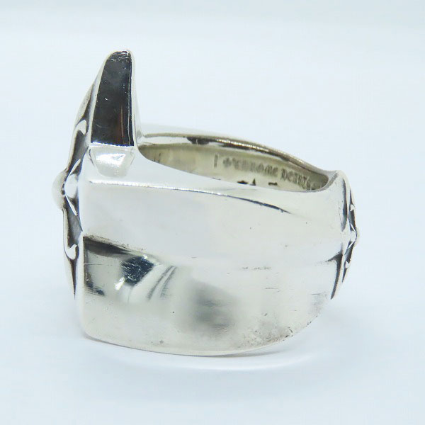 実際に弊社で買取させて頂いたCHROME HEARTS/クロムハーツ LARGE STAR RING/ラージスターリング/26-26.5号の画像 2枚目